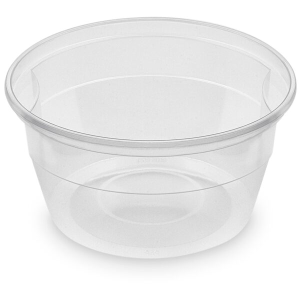 Suppenbecher 500 ml PP klar, siegelbar O 12,7 x 6,6 cm, 50 Stk.