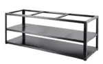 Myoutdoorkitchen Nordic Line - Grundmodul 180 cm (3 Module) - Schwarz