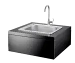 Myoutdoorkitchen Nordic Line - Integrierbares Spülbeckenmodul (Schwarz) – Bild 2