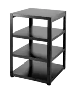 Myoutdoorkitchen Nordic Line - Eckmodul und Arbeitstisch 60 cm (Schwarz)