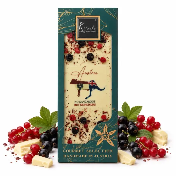 GOURMET Weiße-Schokolade Austria NO KANGAROOS 130g