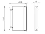 Myoutdoorkitchen Abnehmbarer Seitentisch mit Griff – Bild 3
