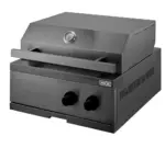 Myoutdoorkitchen Nordic Line - Integrierbarer Gasgrill (2 Brenner) Schwarz – Bild 2