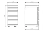 Myoutdoorkitchen Stainless Collection - Schubladenmodul – Bild 8