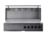 Myoutdoorkitchen Nordic Line - Integrierbarer Gasgrill (5 Brenner) - Schwarz – Bild 3