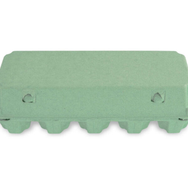 Eierverpackungen für 10 Eier dunkelgrün, 154 Stk., für S, M, L