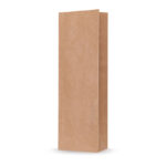 Blockbodenbeutel Natron Kraftpapier braun 80 + 50 x 250mm, 500 Stk.