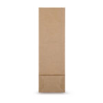Blockbodenbeutel Natron Kraftpapier braun 80 + 50 x 250mm, 500 Stk. – Bild 3
