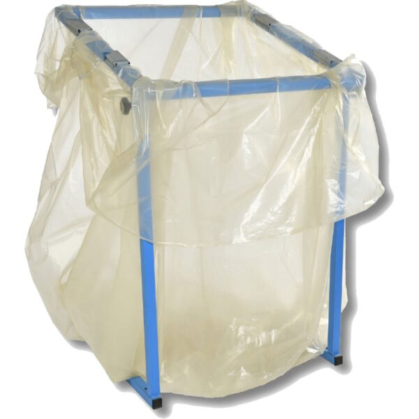 Seitenfaltenmüllsäcke Styroporentsorgungssäcke 900+600x1800mm 1000liter 50 Stk.