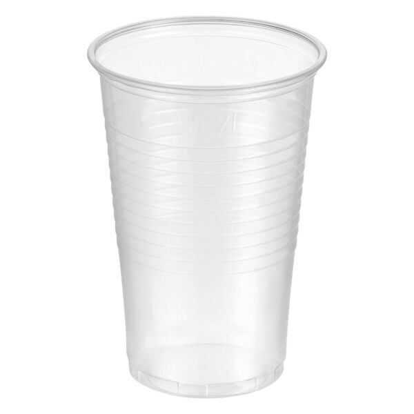 Trinkbecher transparent klar 0,2 l, 200 ml, PP, O 70 mm, 100 Stk.