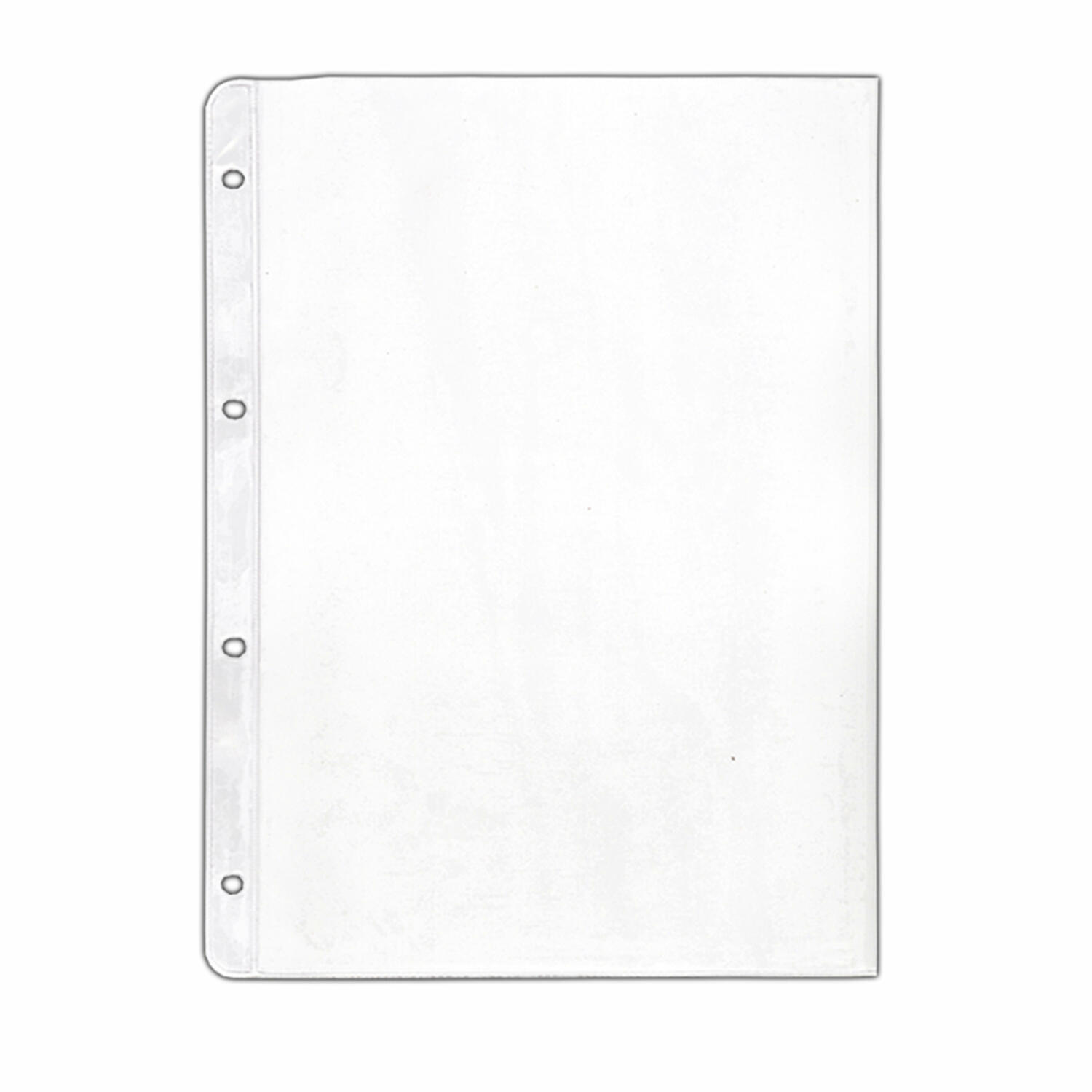 DS-15090 Ersatzfolien (PVC) transparent, matt, A4, 10 Stk. – Bild 1