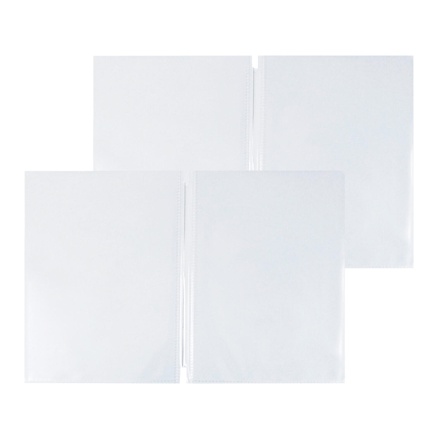 DS-15262 Ersatzfolien (PP) transparent, doppelseitig, A4, 10 Stk. – Bild 1