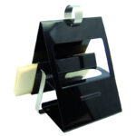 4 in 1 Tischaufsteller, aus Edelstahl, schwarz lackiert, 12x18.2x14.5 cm (BxHxT), 1 Stk. – Bild 2