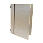 Speisekarte "Elegance", A5, beige, 8 Seiten, 1 Stk. – Bild 2