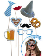 Party Props Set "Oktoberfest", 8 Stk. – Bild 2