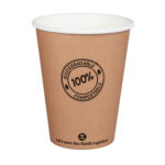 Pappbecher 300ml O9cm, -10°C bis 100°C, 50 Stk.