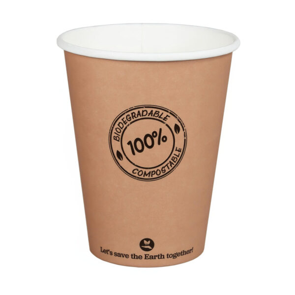 Pappbecher 300ml O9cm, -10°C bis 100°C, 50 Stk.