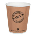 Thermo Riffelbecher doppelwandig 200ml O8cm, -10°C bis 100°C, 25 Stk.