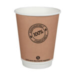Doppelwandbecher 300ml O9cm, -10°C bis 100°C, 25 Stk.