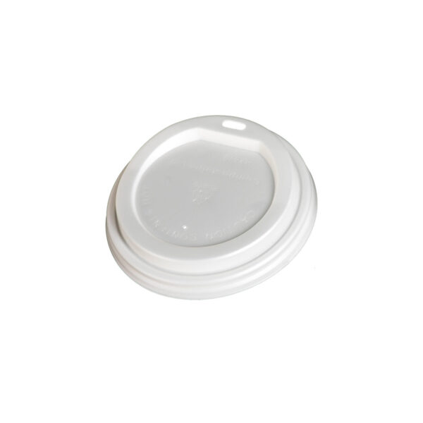 Deckel Domdeckel für 100ml Becher, CPLA, O6.2cm, 50 Stk.