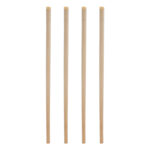 Trinkhalme aus Stroh natur O3-5mm 21cm, 500 Stk.