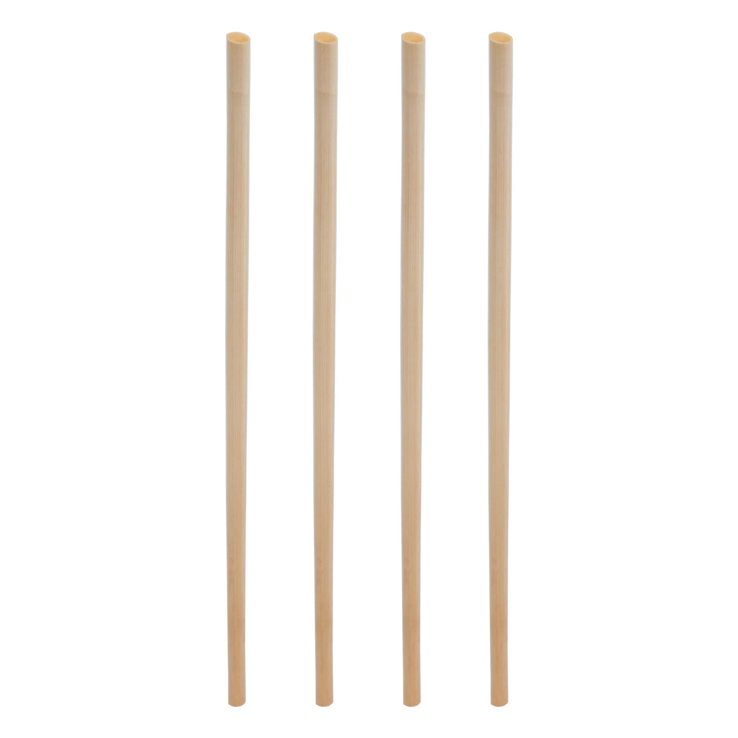 DS-25236NA Trinkhalme aus Stroh natur O3-5mm 21cm, 500 Stk. – Bild 1