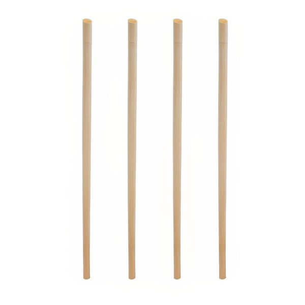 Trinkhalme aus Stroh natur O3-5mm 15cm, 500 Stk.
