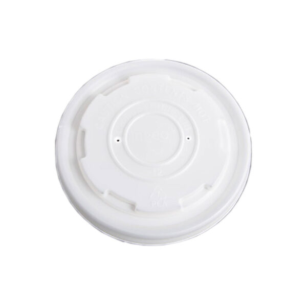 Deckel für Suppenbecher und Eisbecher aus cPLA O9cm, 50 Stk.