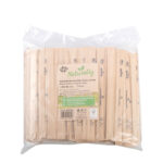 Rührstäbchen aus Holz, in Papier gehüllt, 14cm, 500 Stk. – Bild 3