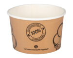 Eisbecher aus Karton, Pappbecher, FSC-zertifiziert, 120 ml, O 7,3 cm, 50 Stk.