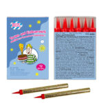 Torten- und Eisfeuerwerk, 12cm, 12 Stk. – Bild 2