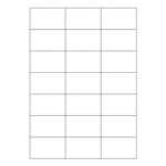 Etiketten Labels selbstklebend weiß 70 x 42.3mm auf DIN A4, 2100 Stk.