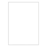 Etiketten Labels selbstklebend weiß 210 x 297mm auf DIN A4, 100 Stk.