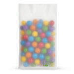 PLA Flachbeutel 300x500mm, 50 my transparent-milchig, 1000 Stk.