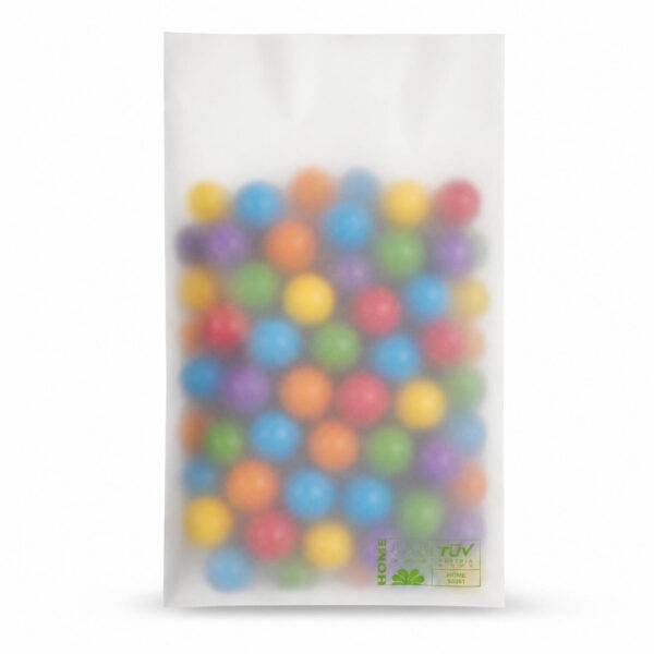 PLA Flachbeutel 300x500mm, 50 my transparent-milchig, 1000 Stk.