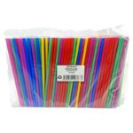 Trinkhalme Strohhalme Kunststoff PP Mehrweg bunt gemischt 240 mm O 8mm, 250 Stk. – Bild 2