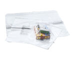 Adhäsionsverschlussbeutel LDPE mit Warntext gelocht 400 x 600mm 40my, 100 Stk. – Bild 2