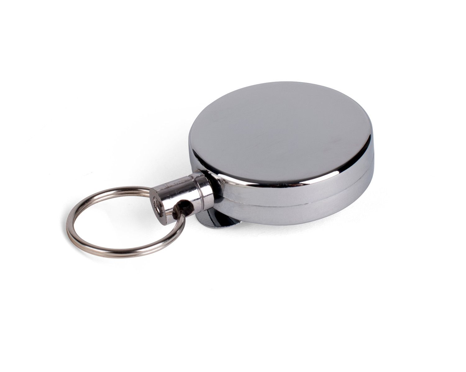 PA-8003495 Ausweiskartenhalter Jojo mit zusätzlichem Clip an der Rückseite chrom, 10 Stk. – Bild 1