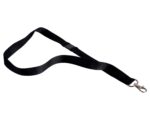 Textilband für Ausweishalter Schlüsselband Lanyard Safety schwarz, 10 Stk.