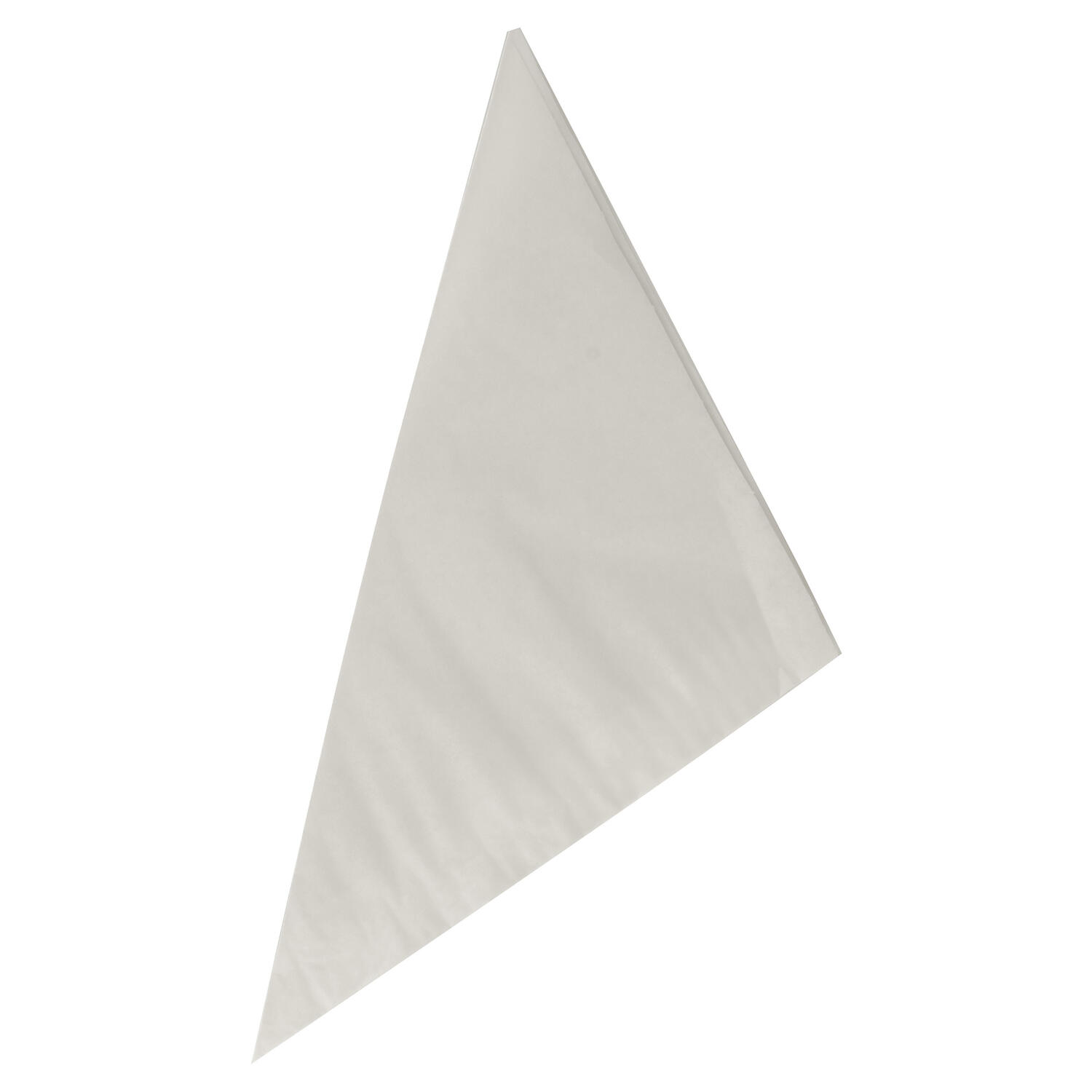 PAP-11508 Spitztüten Pergamentersatz fettdicht 19x19x27cm 125gr. weiss, 100 Stk. – Bild 1