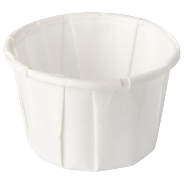 Dressingbecher aus Papier FSCR-zertifiziert 35 ml weiss, 250 Stk.