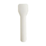 'pure' Eislöffel Eisspatel Papier Karton 9,5 cm weiss, 100 Stk.
