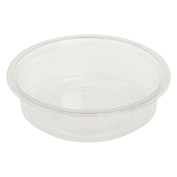 Feinkostbecher transparent aus PLA 240 ml O 12,1 cm, 50 Stk.