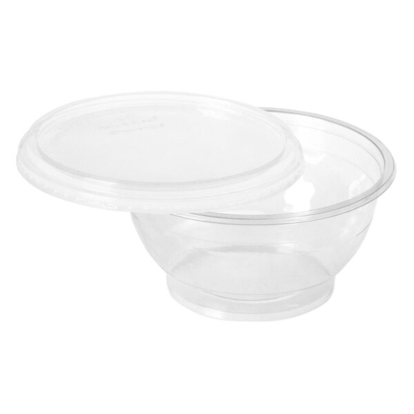 Salatschalen aus PLA inkl. Deckel 700 ml O 14,5 cm, 50 Stk.