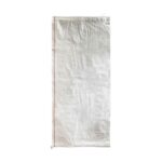 Schwerlastsack Gewebesack Laubsack Styroporsack Lagersack PP mit rotem Streifen 800 x 1800 mm 180g WEISS – Bild 2