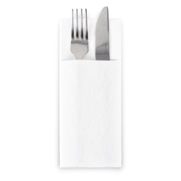 Servietten Bestecktaschen 32 x 40 cm 1/8 -Falz AIRLAID Stoffähnlich, 50 Stk.