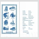 Motivservietten "8 griechische Motive", 40x40cm, 1/8 Falz 2-lagig, 250 Stk. – Bild 2
