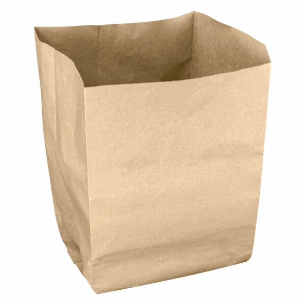 Müllbeutel 10 Liter 20+17x36cm, braun, 10 Stk.