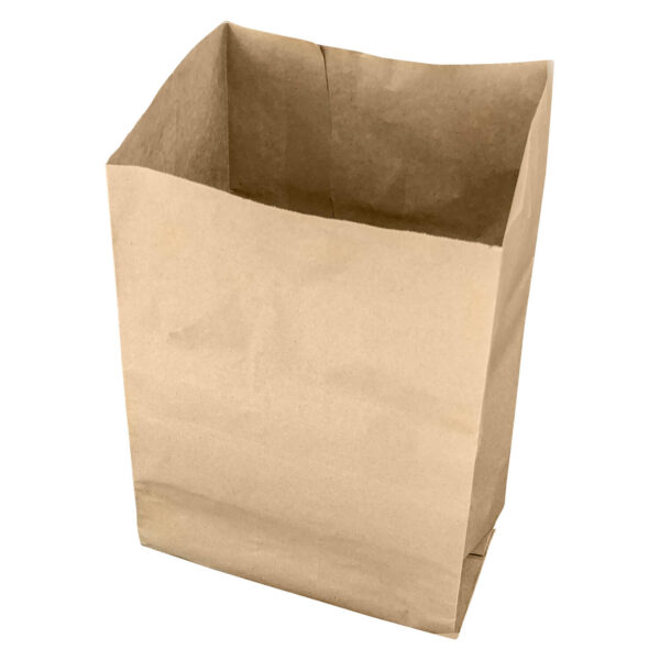 Papierbeutel Einkaufsbeutel Obst/Gemüse 10l, 200+170x360mm braun, 10 Stk.