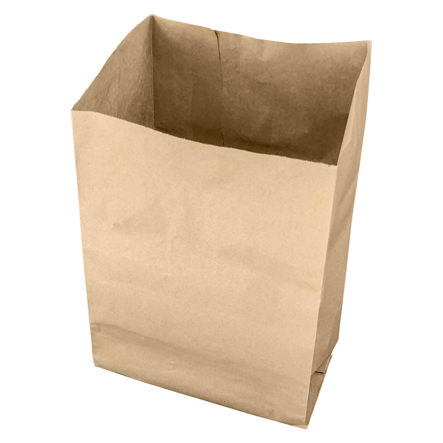 PLO-AG-791b Papierbeutel Einkaufsbeutel Obst/Gemüse 10l, 200+170x360mm braun, 10 Stk. – Bild 1